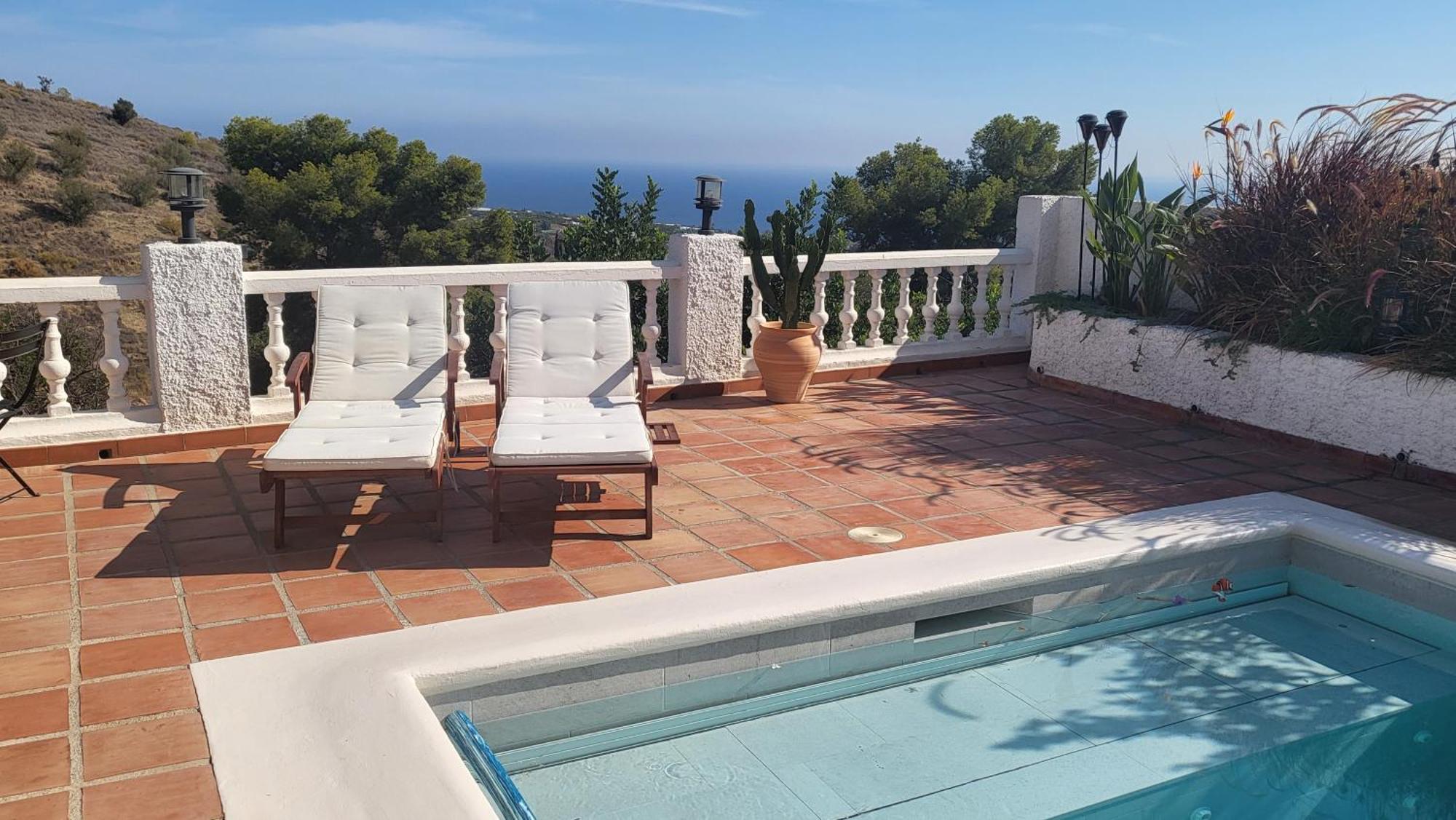 Romantic White Villa -Private Pool Nerja Eksteriør bilde