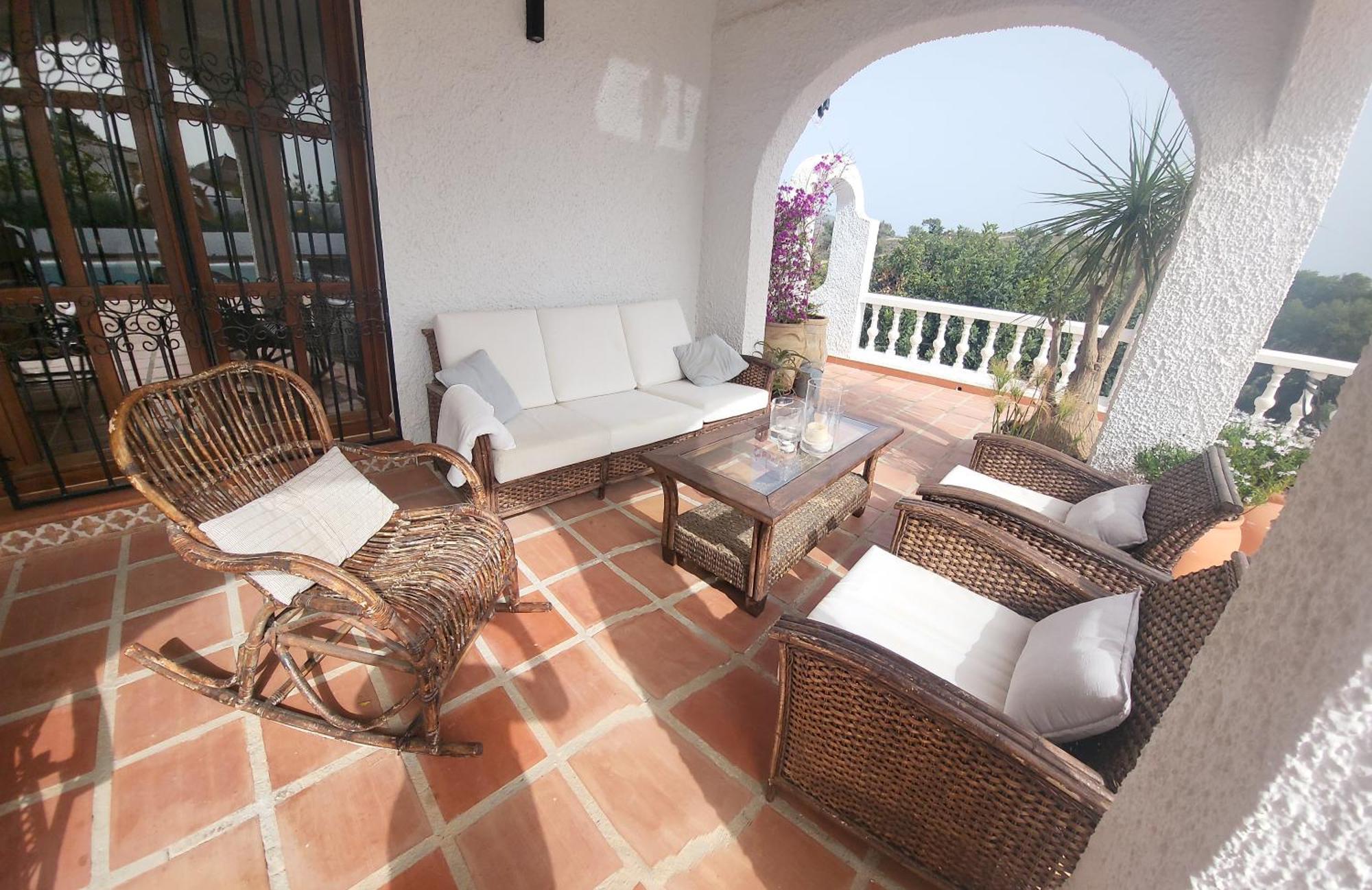 Romantic White Villa -Private Pool Nerja Eksteriør bilde